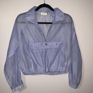 Love J Sheer Purple Jacket